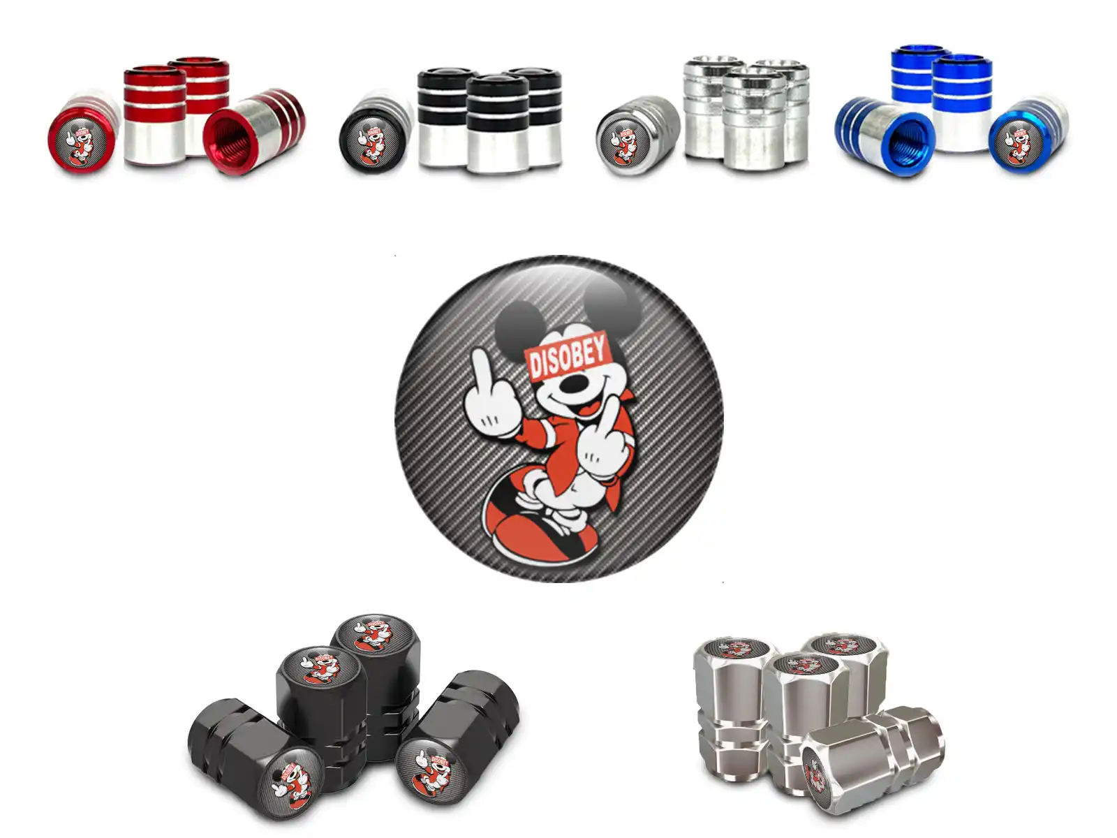Rim Valve Covers for Bike High-Quality Build